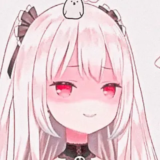 🖤 anime, manga, cute, girl, kawaii, cartoon telegram sticker