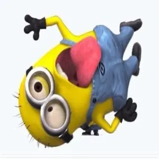 😝 Minion Despicable Me Minion, Ich Einfach Unverbesserlich, Cartoon, Gelb, Lustig, Figur telegram sticker
