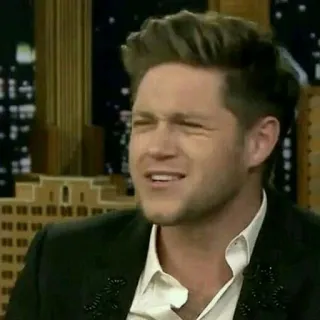 😅 Niall Horan singer, celebrity, musician, Niall Horan telegram sticker