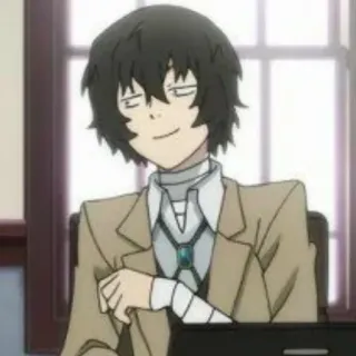 Dazai osamu @bestStickers69 — @stckrRobot telegram stickers