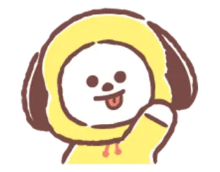UNIVERSTAR BT21 @Nekosticker telegram stickers