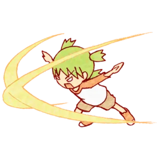 😠 cartoon, anime, girl, motion, action, character telegram sticker