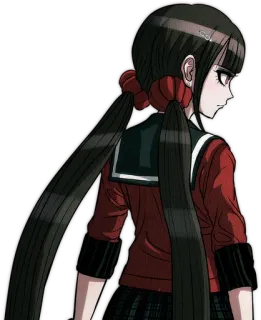 🙅 Maki Harukawa Danganronpa V3: Killing Harmony Anime, Gra, Manga, Postać, Danganronpa, Maki Harukawa whatsapp sticker