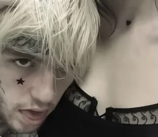 🥸 Lil Peep Lil Peep, raper, emo, muzyka, piosenkarz, muzyk telegram sticker