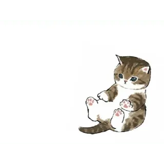 😀 gattino, gatto, carino, animale, animale domestico telegram sticker
