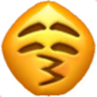 😚 Emoji, Bisou, Visage, Jaune, Mignon telegram sticker