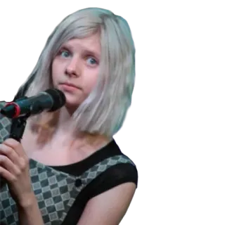 Aurora Aksnes whatsapp stickers