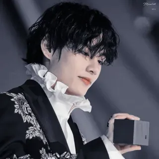 ▫️ V piosenkarz, idol, aktor, k-pop, BTS, koreański telegram sticker