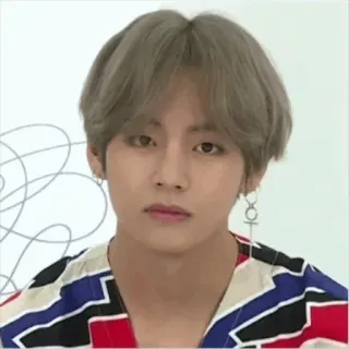 🖤 V v, bts, kpop, cantor, ídolo, coreano, celebridade telegram sticker