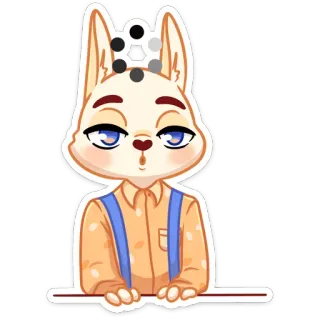 🫥 coelho, coelhinho, animal, desenho, fofo, kawaii, adesivo telegram sticker