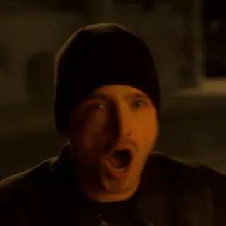 😮 Jesse Pinkman Breaking Bad jesse pinkman, breaking bad, chocado, surpresa, expressão, série tv whatsapp sticker