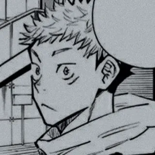 🌫 Yuji Itadori Jujutsu Kaisen anime, manga, character, art whatsapp sticker