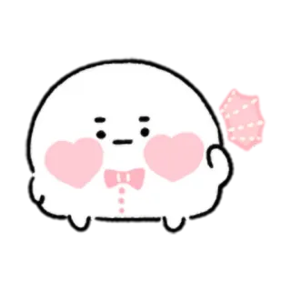 🥼 dễ thương, ma, hồng, kawaii, nhãn dán telegram sticker