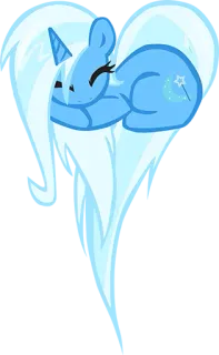 💙 Nightmare Moon My Little Pony Cartoon, Pony, Schlafend, Nightmare Moon, My Little Pony, Magie telegram sticker