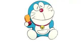 😙 Doraemon Doraemon, chat, dessin animé, animé, manga, robot whatsapp sticker