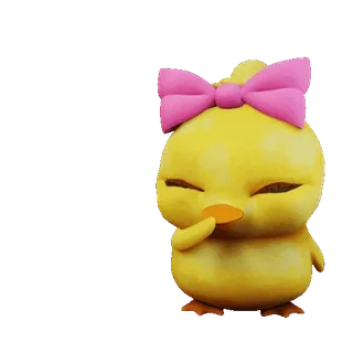 😍 chick whatsapp sticker