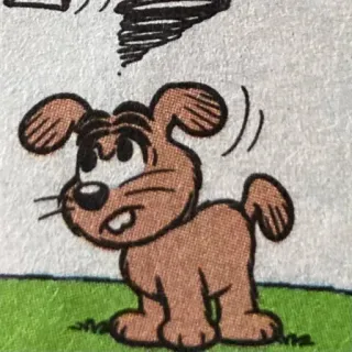 😡 anjing, kartun, hewan, komik, hewan peliharaan telegram sticker