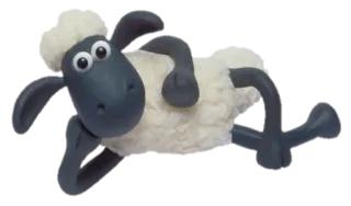 😌 Shaun the Sheep pecora, cartoni animati, animale, animazione in plastilina telegram sticker