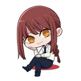 Chainsaw Man 🤍 @TengenSama 🤍 @A_s_t_a_Staria telegram stickers
