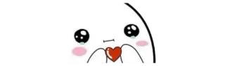 🩸 cute, heart, kawaii, love whatsapp sticker