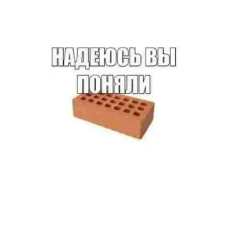 🍔 НАДЕЮСЬ ВЫ ПОНЯЛИ telegram sticker