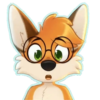 ☹️ fox telegram sticker