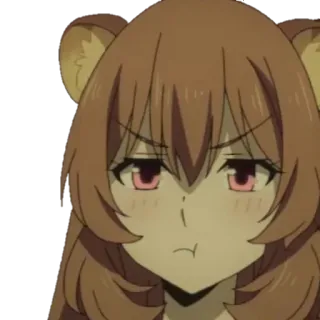 😒 Raphtalia The Rising of the Shield Hero Anime, Raphtalia, The Rising of the Shield Hero, carina, arrabbiata telegram sticker