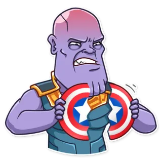 Thanos telegram stickers