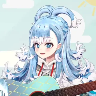 💧 Kobo Kanaeru vtuber, 动漫, 女孩, 可爱, 偶像, kobo kanaeru, 虚拟主播 telegram sticker