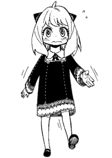 🚶‍♀ Anya Forger Spy × Family Anya Forger, Spy x Family, Anime, Manga, Lindo, Dibujos animados, Chica telegram sticker