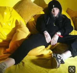 ✨ Billie Eilish billie eilish, chanteuse, célébrité, musique, pop, idole ado, mode telegram sticker
