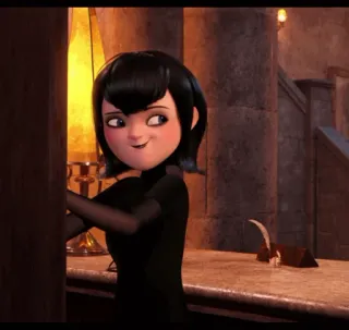 🕷 Mavis Dracula Hotel Transylvania Vampir, Hotel, Animation, Cartoon, Figur telegram sticker