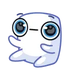 🙅‍♂️ schattig, cartoon, monster, personage telegram sticker