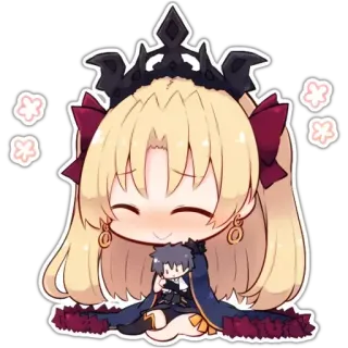 🤗 Anime, Chibi, Mignon, Fanart, Autocollant telegram sticker