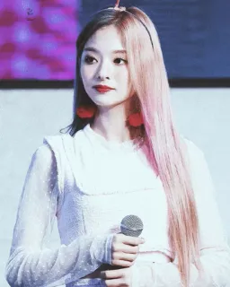 🌪 mulher, cantora, idol, coreana, maquiagem whatsapp sticker