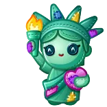 🎁 Statue of Liberty national monument whatsapp sticker