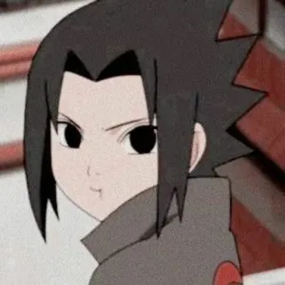 🍥 Sasuke Uchiha Naruto Аниме, Манга, Ниндзя, Саске, Учиха telegram sticker