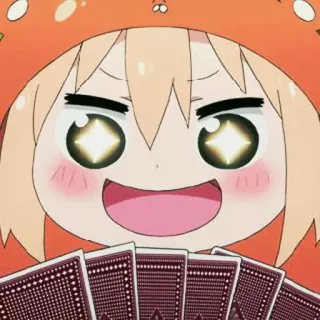🧇 Anime, Personaggio, Illustrazione, Carino, Carte, Gioco, Manga, Cartone animato telegram sticker