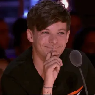 🥛 Louis Tomlinson Louis Tomlinson, One Direction, chanteur, célébrité, personne telegram sticker