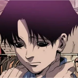 🍄 Yoon Bum Killing Stalking killing stalking, yoon bum, manhwa, horreur, psychologique, crime telegram sticker