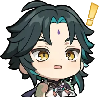 ❕ Xiao Genshin Impact anime, game, genshin, impact, xiao whatsapp sticker