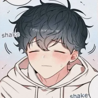 😅 shake Anime, Manga, Lindo, Personaje, Dibujo animado telegram sticker