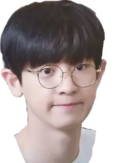 😐 person, mann, brille, porträt, aufkleber, niedlich, koreanisch telegram sticker