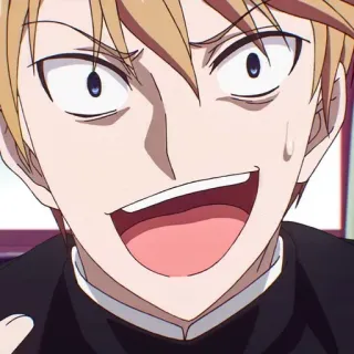 😃 Anime, geschockt, Überraschung, Gesichtsausdruck, Figur, Manga telegram sticker
