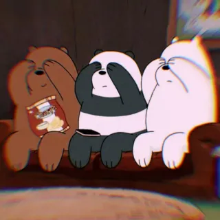O1–WE BARE BEARS ` @NJMWIFEU telegram stickers