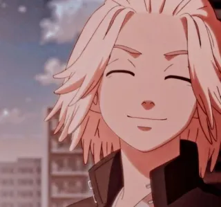🙂 Mikey Tokyo Revengers Anime, Manga, Personaggio, Sorridendo, Tokyo Revengers telegram sticker