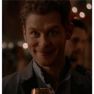 🙂 Klaus Mikaelson The Vampire Diaries vampiro, serie TV, soprannaturale, dramma, Klaus, Mikaelson telegram sticker