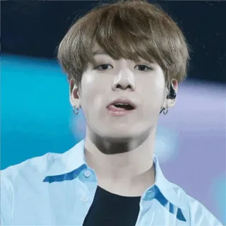 😐 Jungkook K-pop, chanteur, homme, Jungkook, BTS telegram sticker