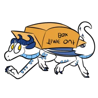 📦 BOX
TIME OUT 龙, 盒子, 暂停, 卡通, 动物 telegram sticker