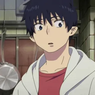 ☁️ Rin Okumura Blue Exorcist Anime, Blue Exorcist, Rin Okumura telegram sticker
